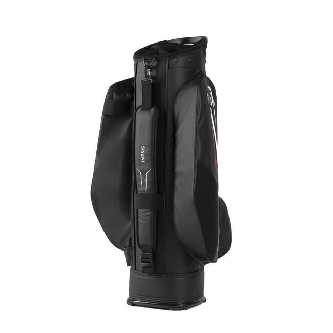 GOLF TROLLEY BAG WATERPROOF INESIS CART BLACK