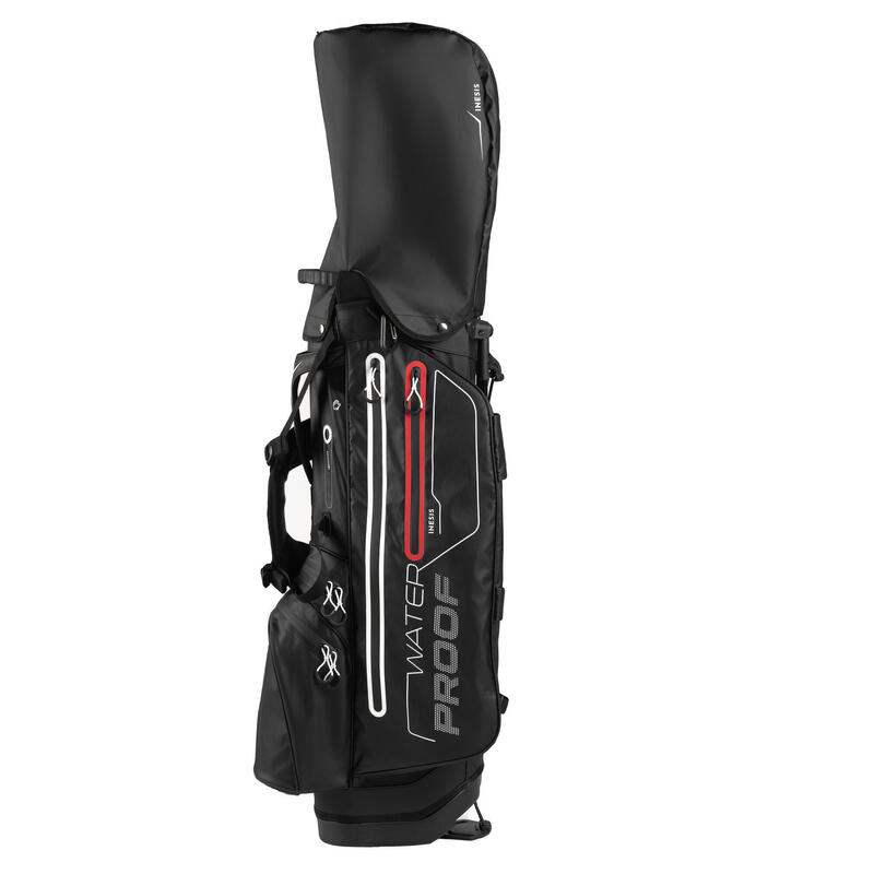 Sac golf trépied waterproof – INESIS Light noir