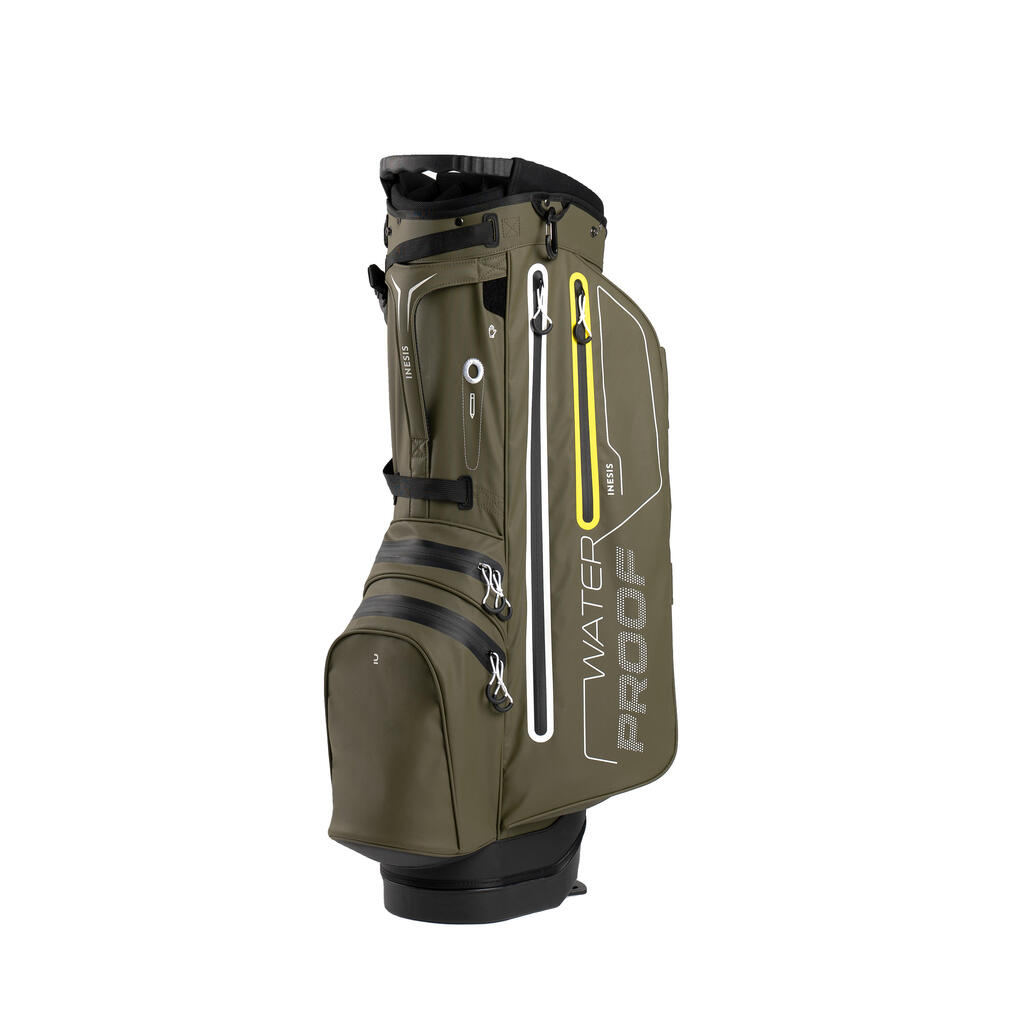 Golf Standbag Light - wasserdicht khaki