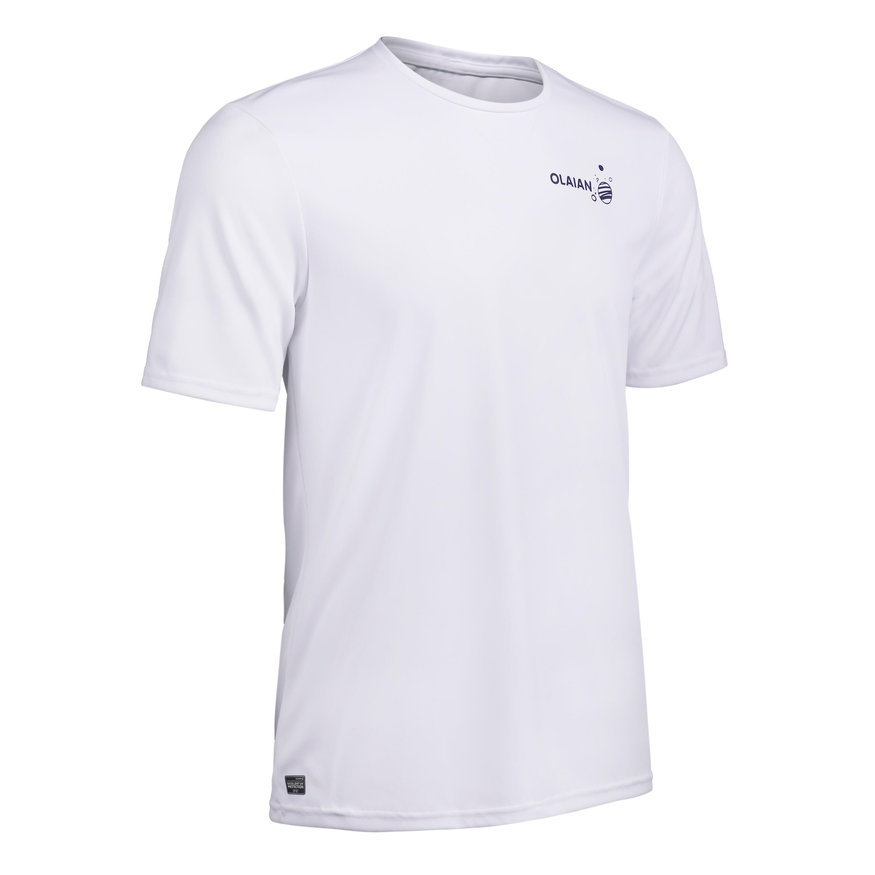 OLAIAN Camiseta protección solar manga corta Hombre blanco