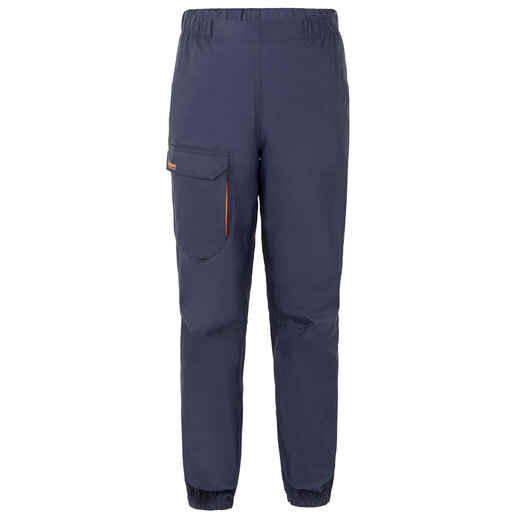 
      Kids' rain overtrousers Sailing 100 - Navy Blue
  