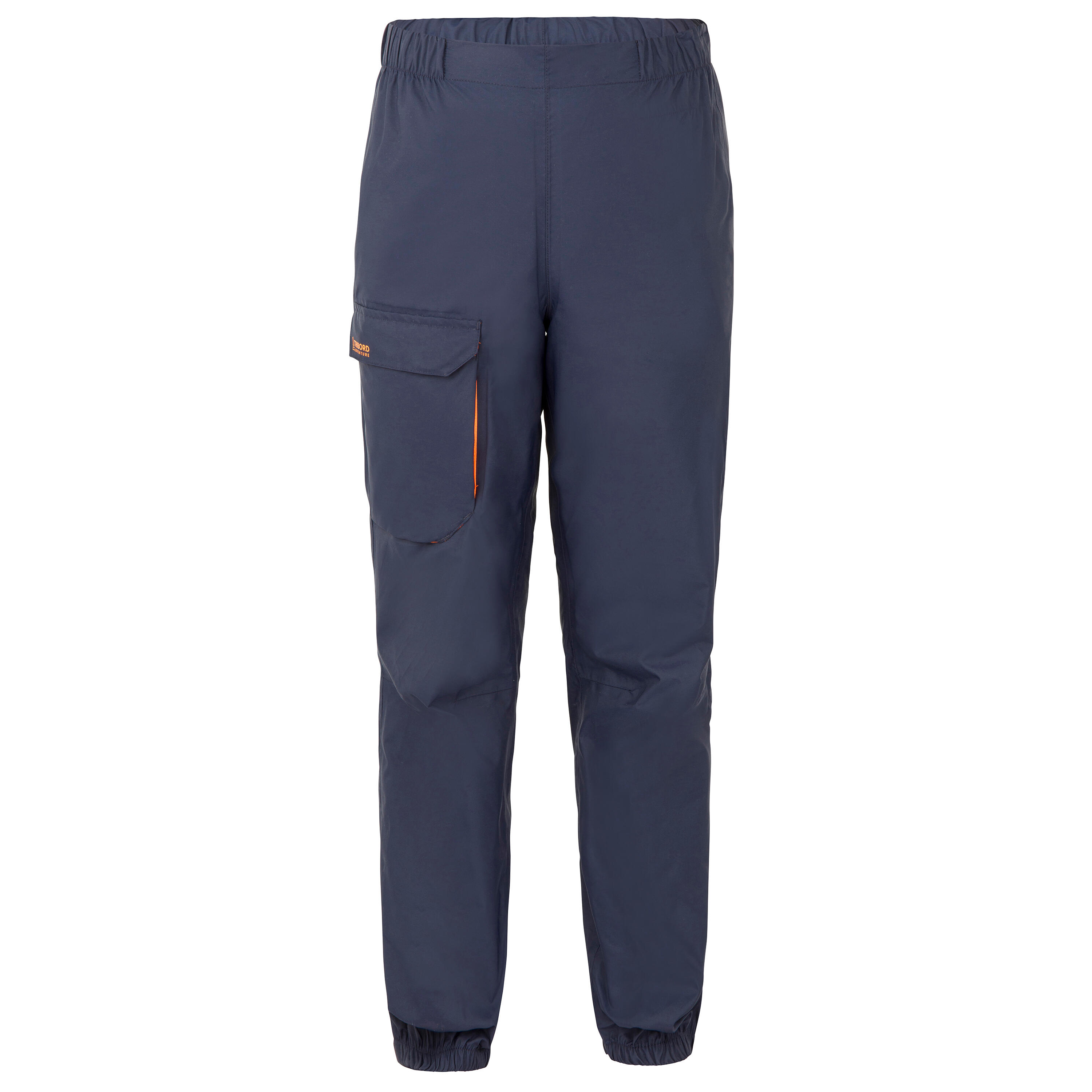 Kids' rain overtrousers Sailing 100 - Navy Blue 1/9