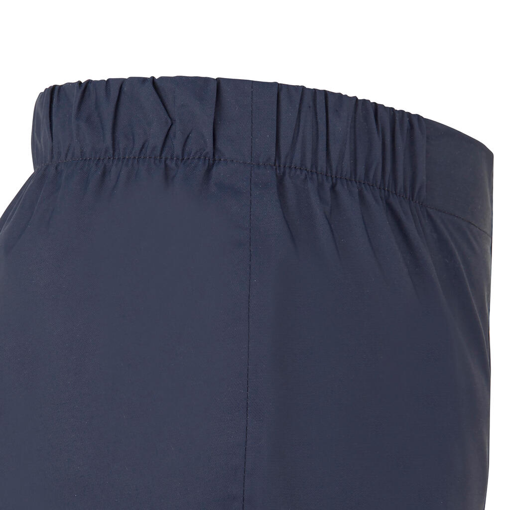 Kids' rain overtrousers Sailing 100 - Navy Blue