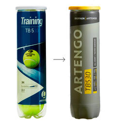 Tennis Balls TB530 4-Pack - Yellow