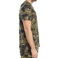 SS hunting T-shirt 100 WL V1 - green camouflage