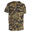 T-shirt manches courtes chasse 100 camouflage WL V1 vert