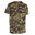 T-shirt met korte mouwen voor de jacht 100 WL V1 camouflagegroen