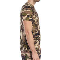 Jagd-T-Shirt 100 Camouflage WL V1 braun