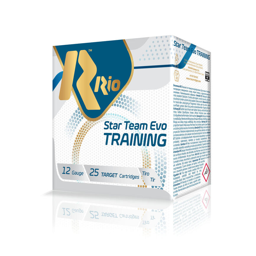 Cartucho Tiro al Plato Rio Star Team Evo Training 24gr RIO | Decathlon