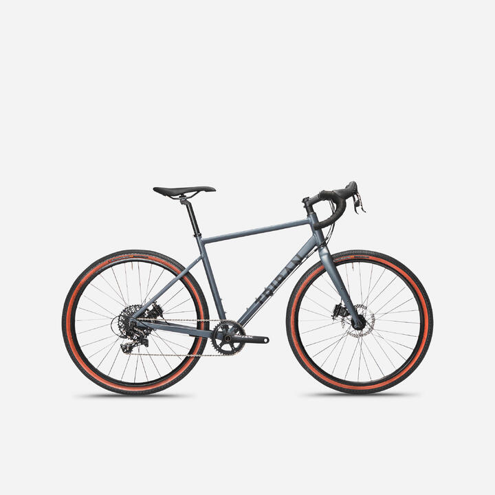 Roue Vélo Triban 28'' Tubeless Ready - Aluminium, Frein à Disque, Route-tourisme