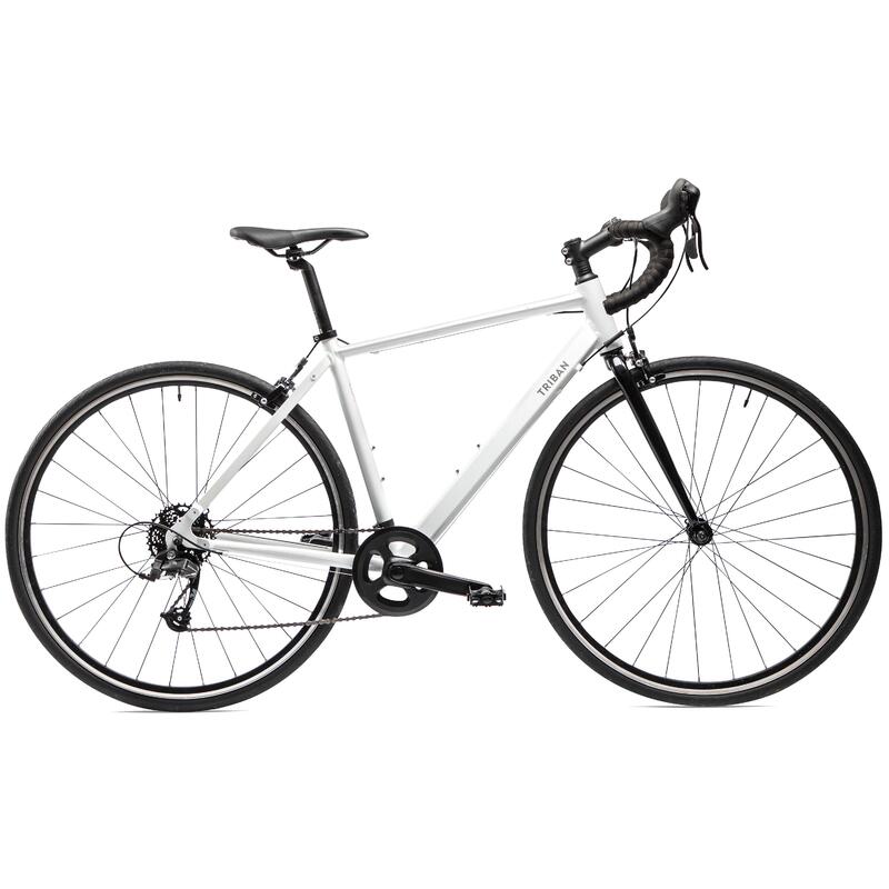 Admirable Enjuague bucal Comerciante itinerante Bicicleta de carretera mujer aluminio monoplato 8V Triban Easy blanca | Decathlon Admirable Enjuague bucal Comerciante itinerante Bicicleta de carretera mujer aluminio monoplato 8V Triban Easy blanca | Decathlon