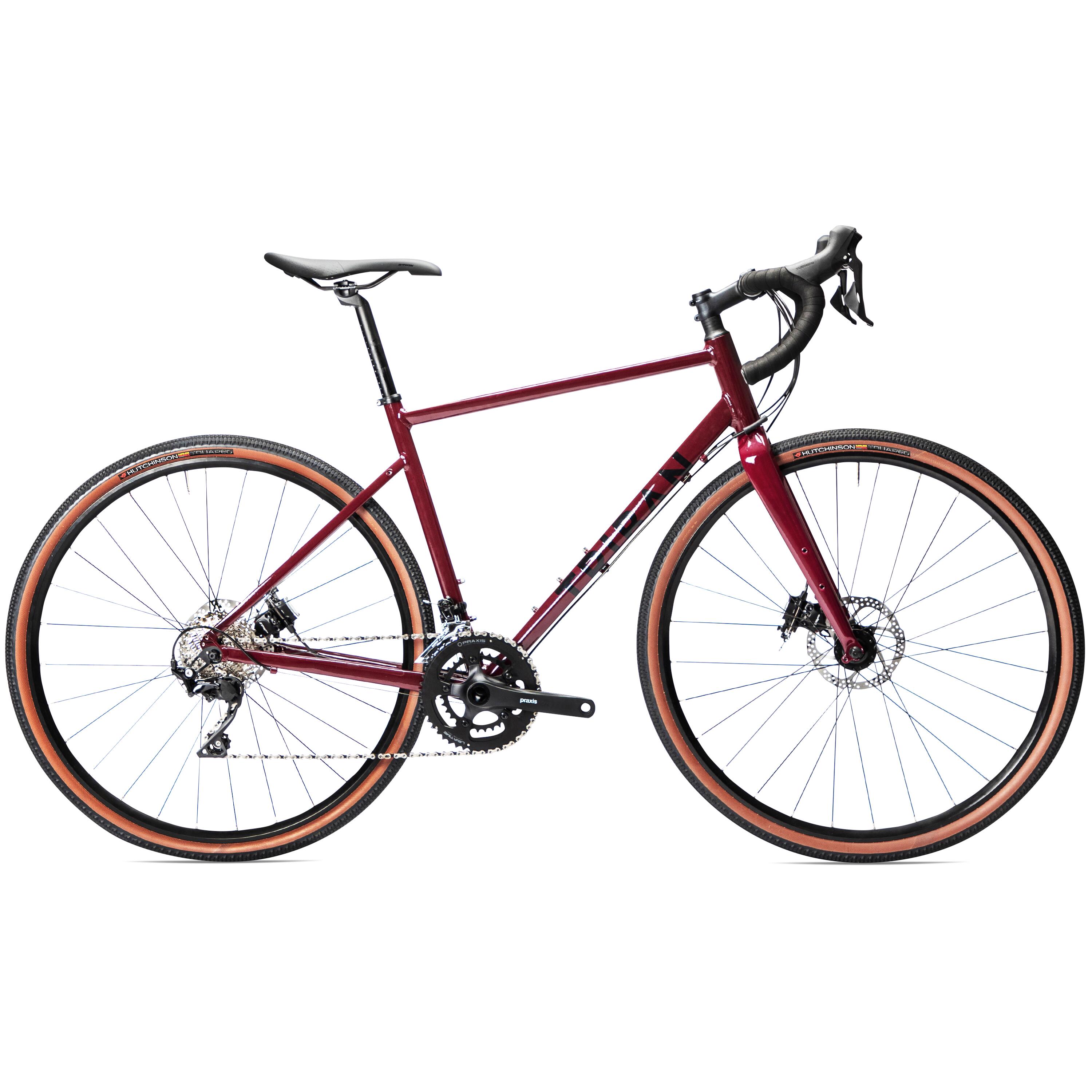 Men's Gravel Bike Subcompact Shimano 105 - GRVL 520 - TRIBAN