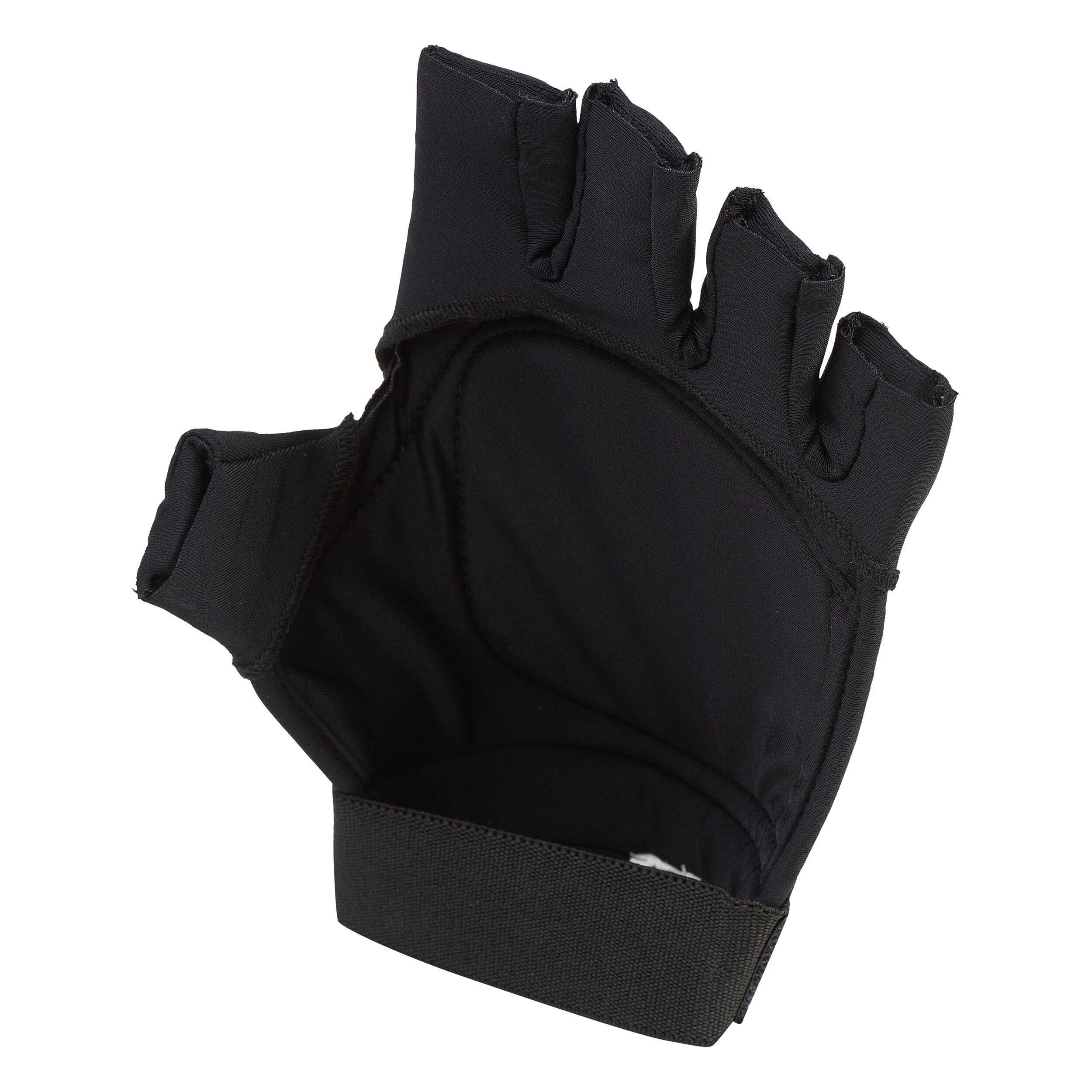 Kids'/Adult Low Intensity 1 Knuckle Field Hockey Glove FH100 - Black 4/6