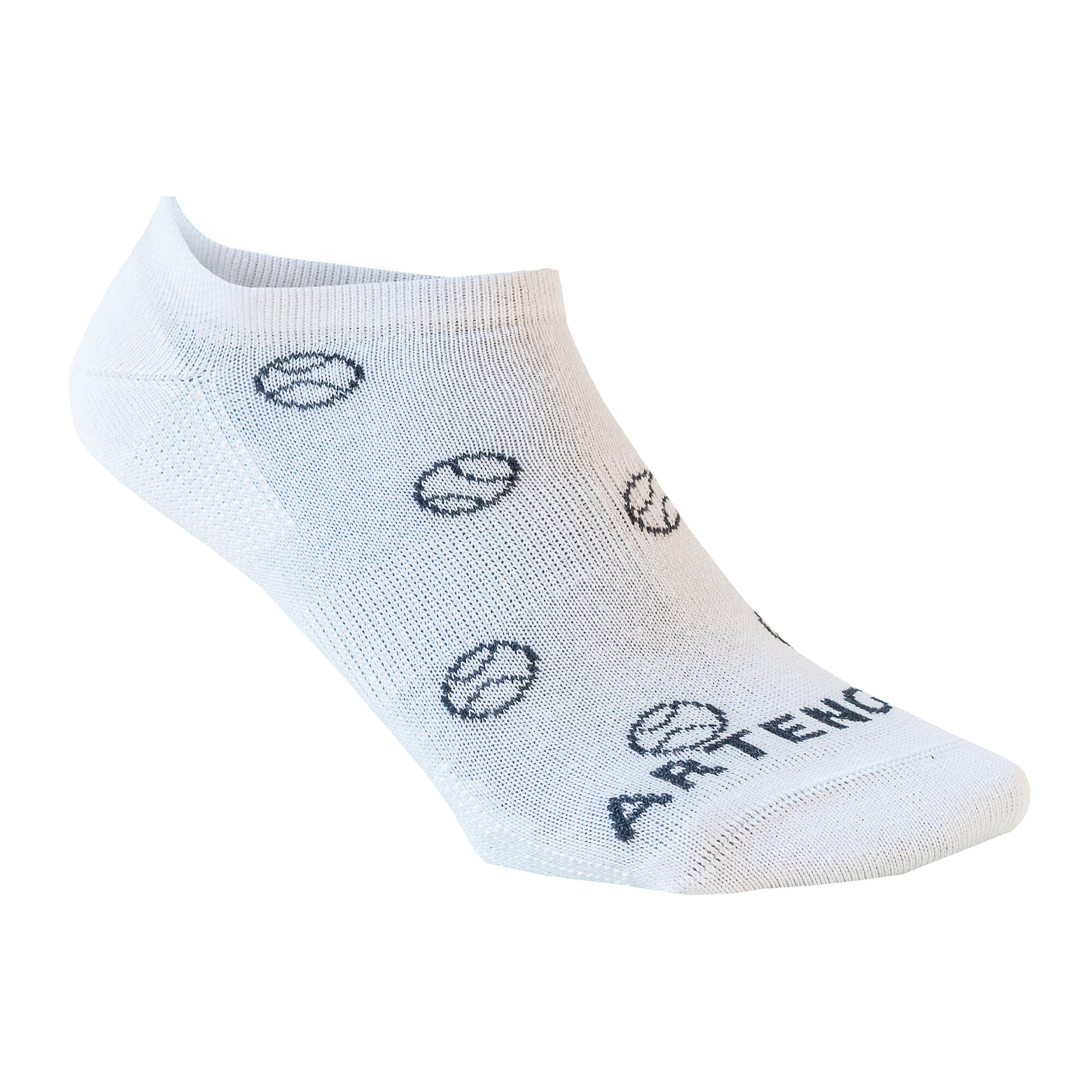 Low Sports Socks RS 160 6-Pack - White/Navy 3/5