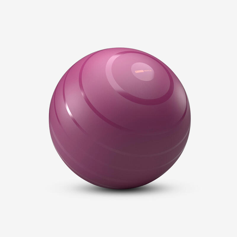 GYM BALL RÉSISTANT TAILLE 3 / 75 cm - ROSE