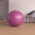 Fitball Pelota Pilates Resistente Talla L - 75 cm Burdeos