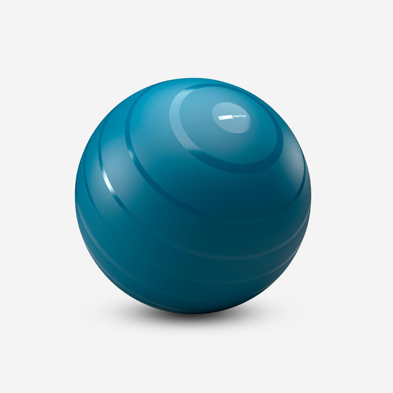 Gymnastikball robust Grösse 3 / 75 cm - blau 