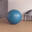 Fitball Pelota Pilates Resistente Talla L - 75 cm Turquesa