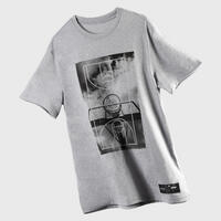 Men's Basketball T-Shirt / Jersey TS500 Fast - Light Grey Ground