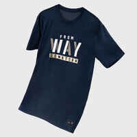 Men's/Women's Basketball T-Shirt/Jersey TS500 Fast - Dark Blue