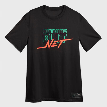 Men's Basketball T-Shirt / Jersey TS500 Fast - Black Nothing But Net