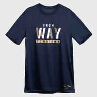 Men's/Women's Basketball T-Shirt/Jersey TS500 Fast - Dark Blue