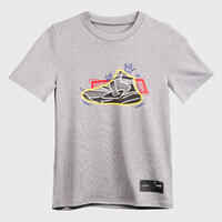 Kids' Basketball T-Shirt / Jersey TS500 Fast - Grey