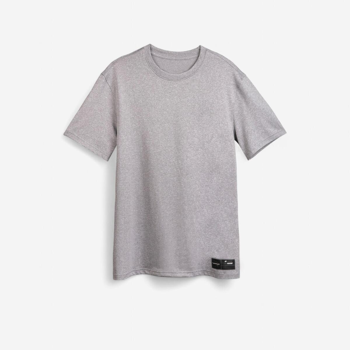 T-SHIRT / MAILLOT BASKETBALL HOMME/FEMME - TS500 GRIS