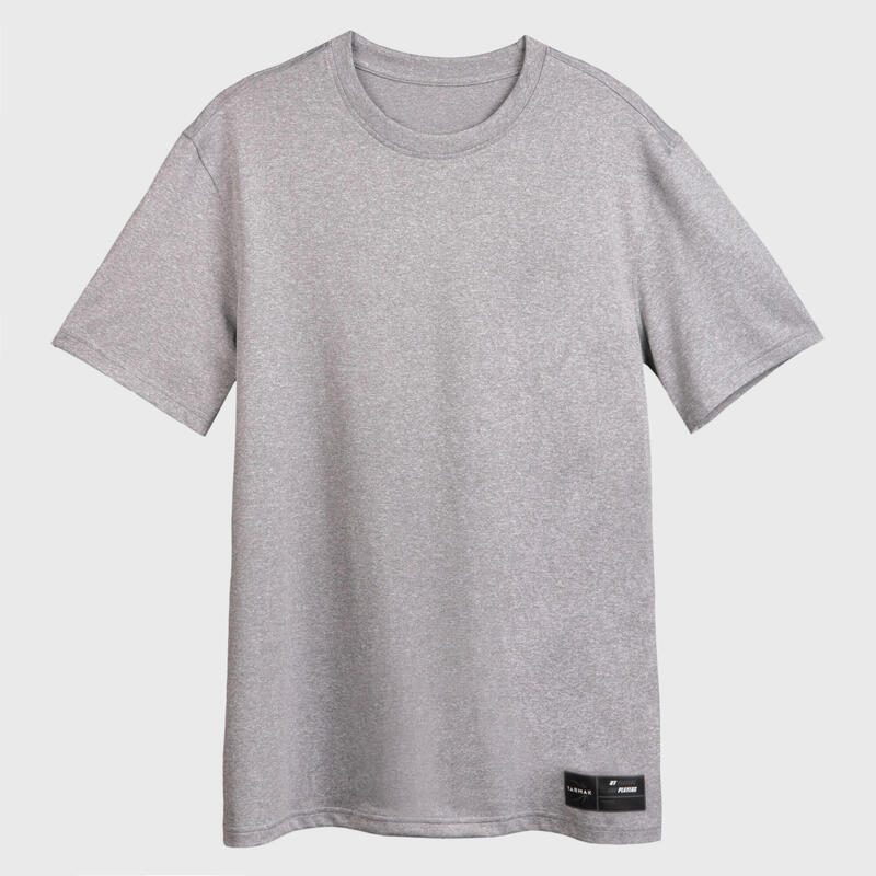 T-SHIRT / MAILLOT DE BASKETBALL HOMME TS500 GRIS