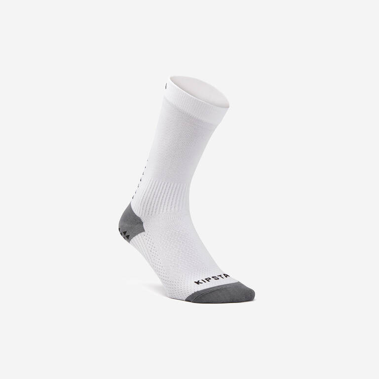Short Non-Slip Football Socks Viralto MiD - White - Decathlon