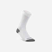 Short Grippy Football Socks Viralto MiD - White