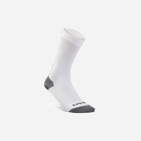 Short Grippy Football Socks Viralto MiD - White