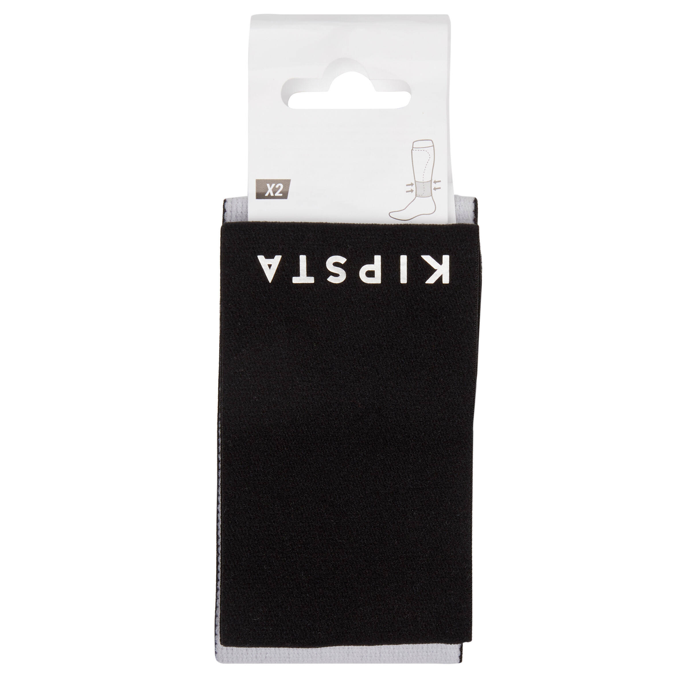 Football Reversible Support Strap Black and White -  2