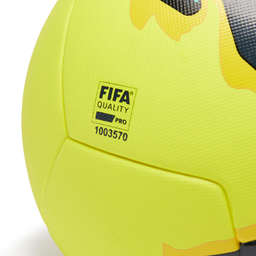 Nogometna lopta BS9 veličina 5 toplinski lijepljena žuta 