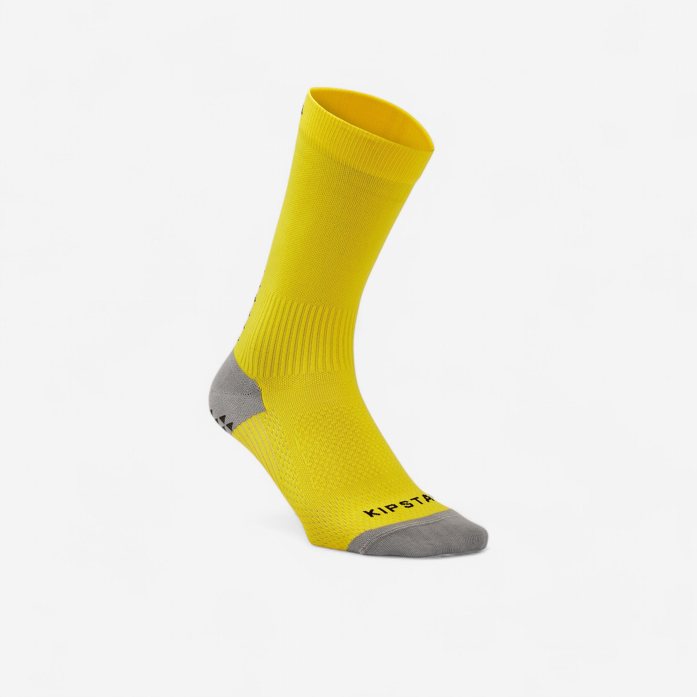 SHORT ADHERENT VIRALTO II MiD YELLOW FOOTBALL SOCKS