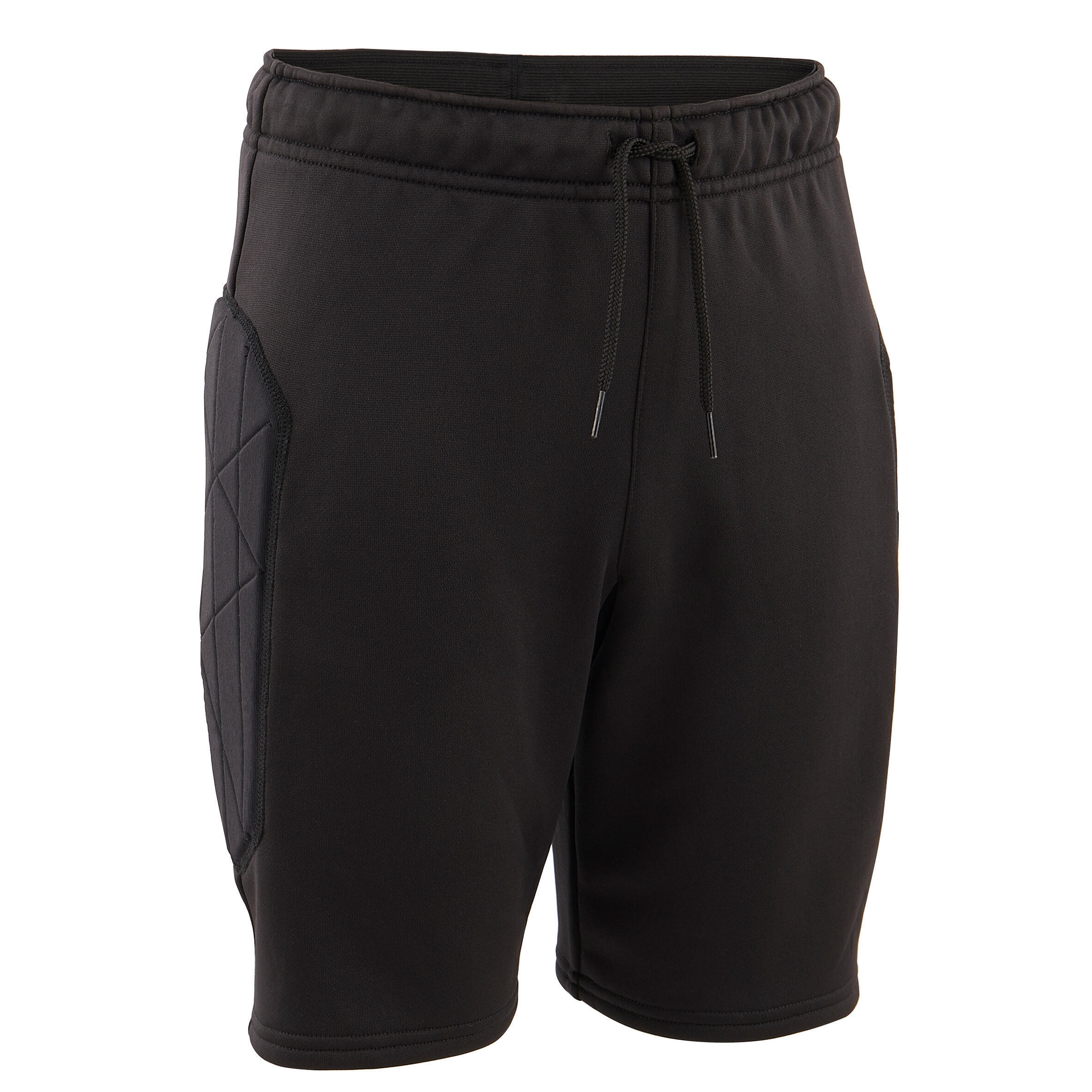 F100 Kids' Goalkeeper Shorts - Black 1/5