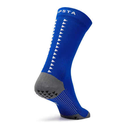 Mid-Rise Grippy Football Socks Viralto MiD II - Blue