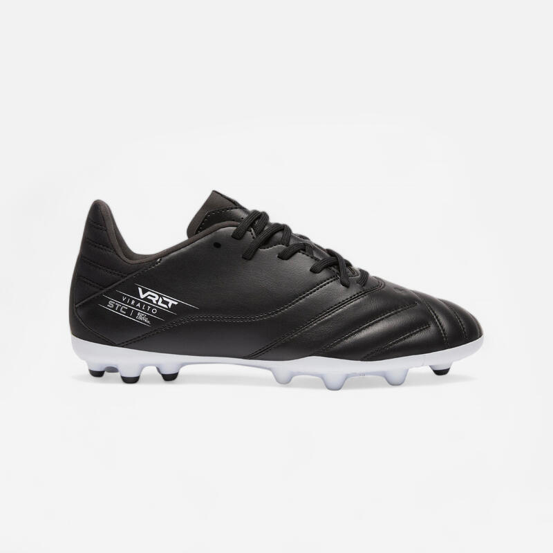 Botas de Fútbol Viralto II PIEL MG Adulto Negro