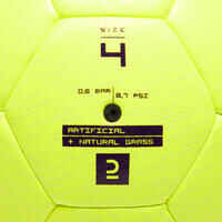Hybrid Football F500 Light Size 4 - Yellow