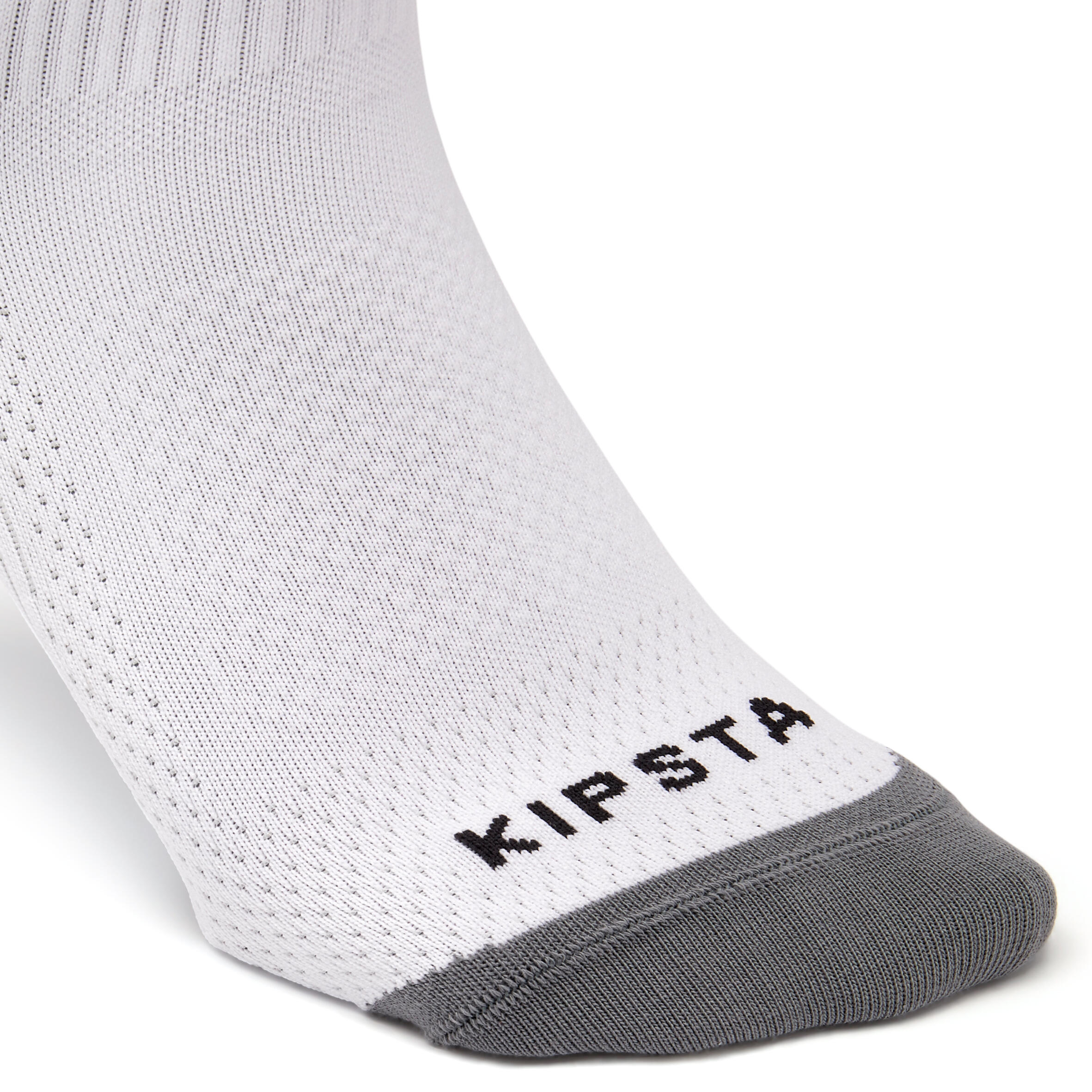 Short Grippy Football Socks Viralto MiD - White 5/5