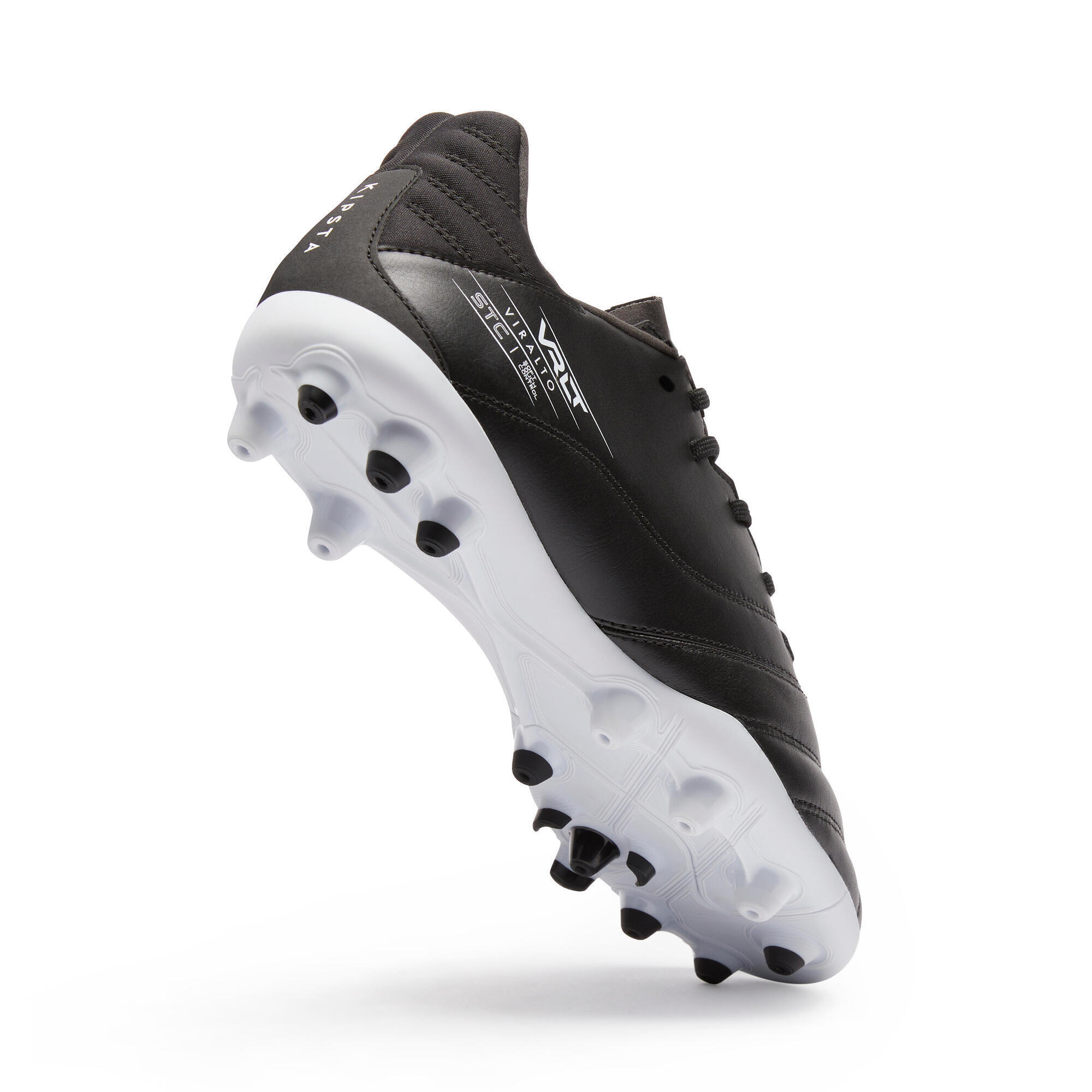 VIRALTO II LEATHER MG SOCCER BOOTS BLACK