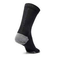 Short Grippy Football Socks Viralto MiD - Black