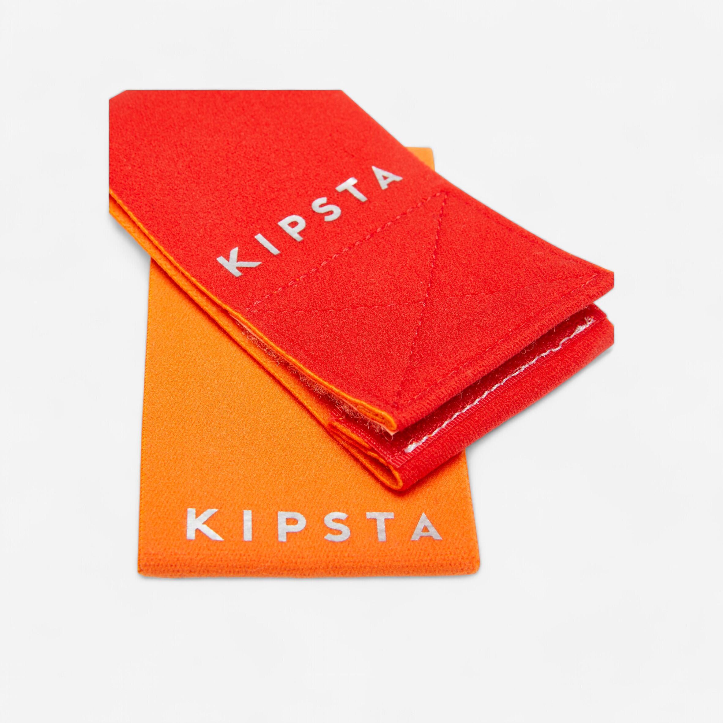 Kipsta - Bande De Maintien Réversible Rouge Ou Orange - Sangle De Cheville - Football / Futsal / Sepak - Orange - Taille Unique - Decathlon
