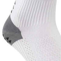 Short Grippy Football Socks Viralto MiD - White