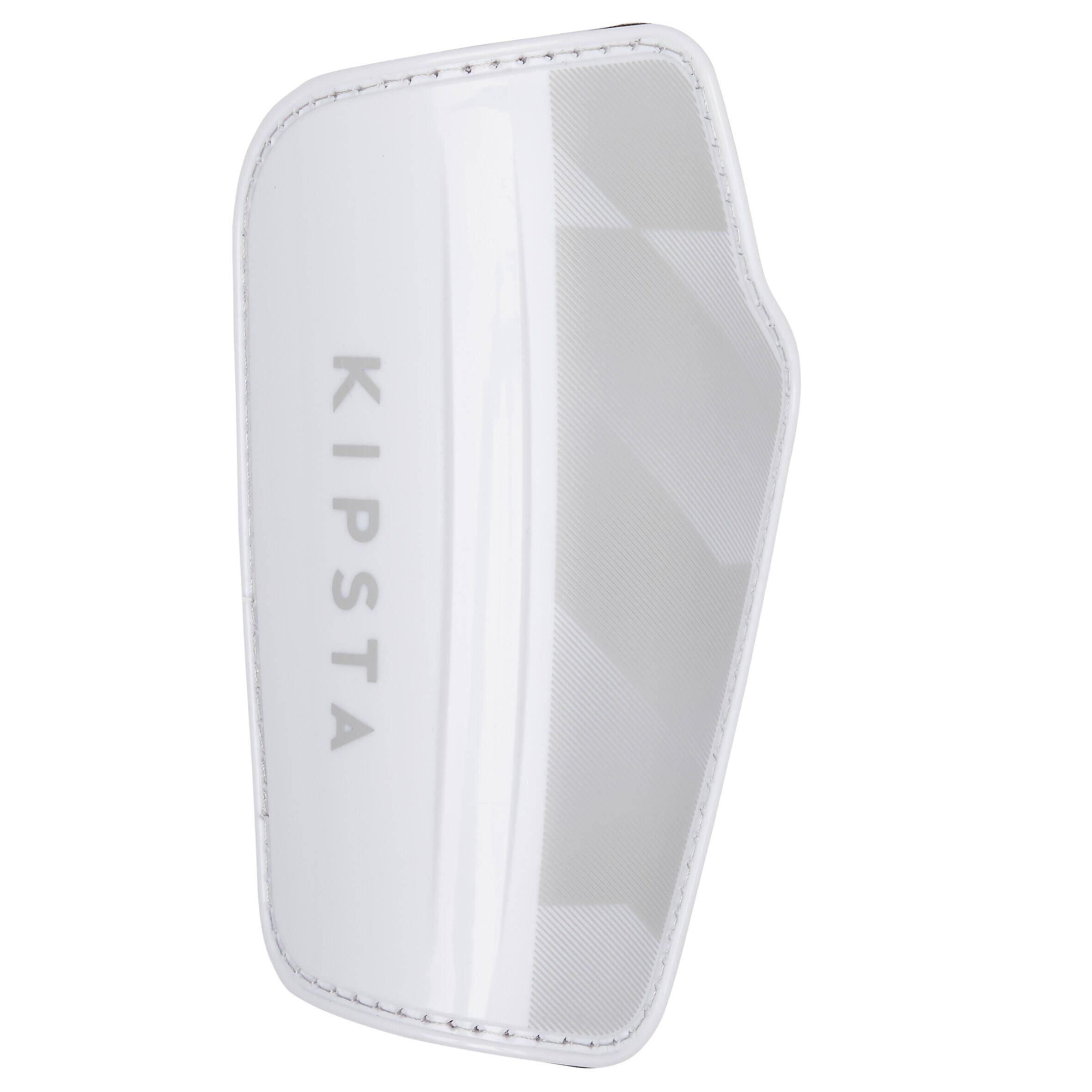 Adult Football Shin Pads F500 Viralto - White/Grey -  5