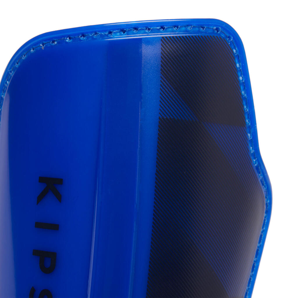 Kids' Football Shin Pads F500 Viralto - Blue