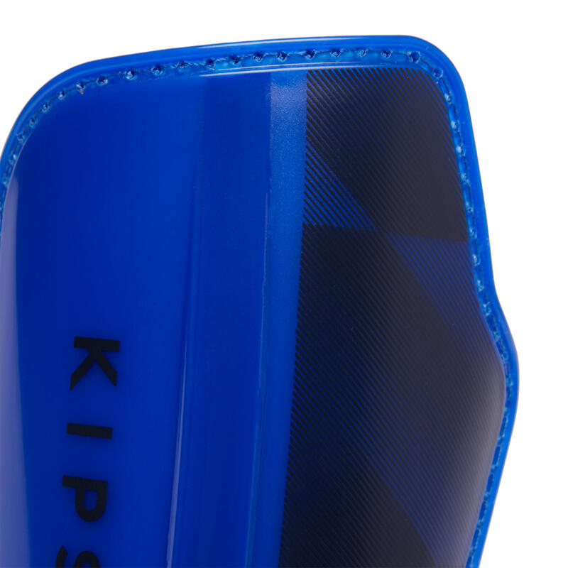 兒童款足球護脛片 F500 Viralto－藍色