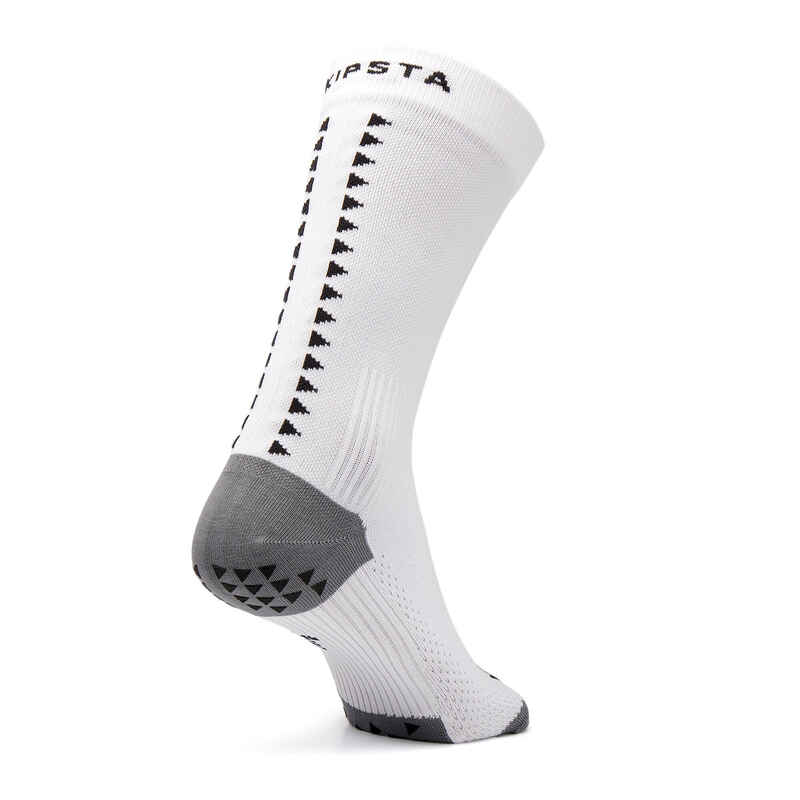 Stutzen Fussball VIRALTO Mid halbhoch rutschhemmend weiss Stutzen Fussball VIRALTO Mid halbhoch rutschhemmend weiss