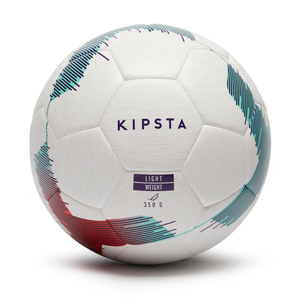 Hibrīda 5. izmēra futbola bumba “f500 light”, balta
