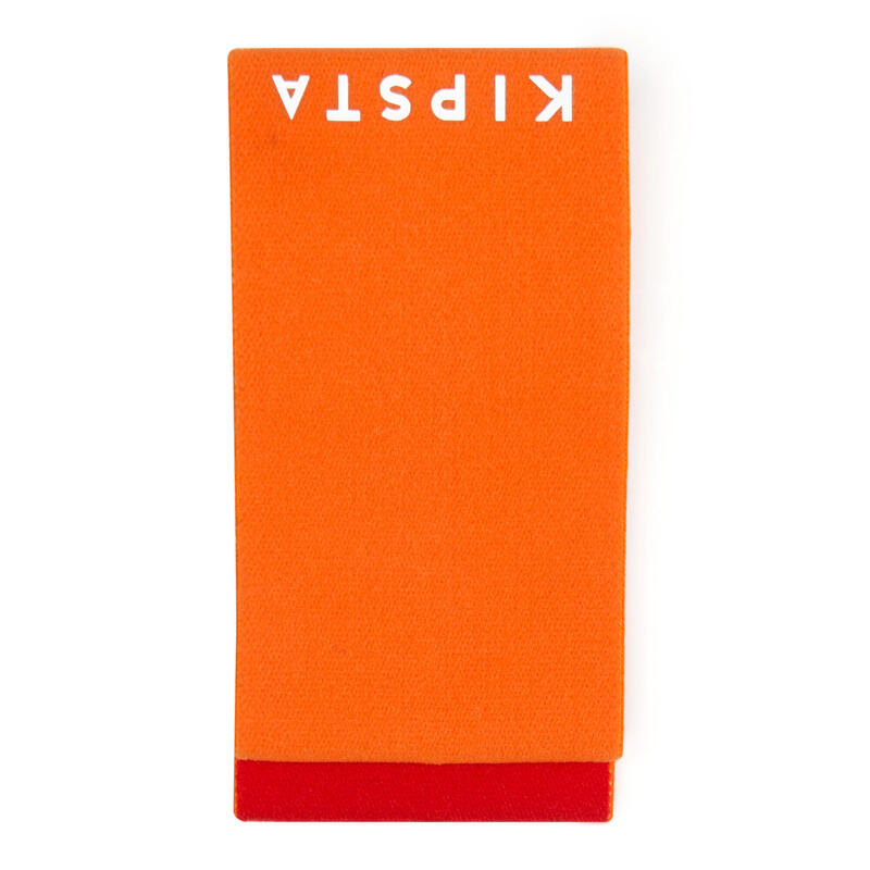 Halteband für Schienbeinschoner Fix-IT wendbar rot/orange
